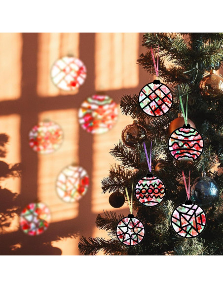 Kit de Manualidades Suncatcher EggSun 36 Piezas Navidad