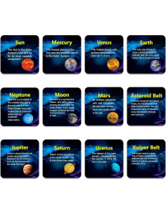 Sistema Solar Magnético Gigante SpriteGru 12 Imán Educativo 2