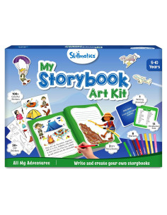 Kit de Arte de Cuentos Skillmatics - Manualidades y Escritura 5-10 Años