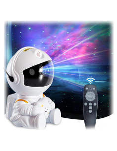 Proyector Nocturno Infantil HoneyHu - Luz Galáctica 8 Colores