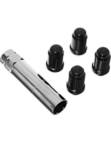 Cierre de Rueda Gorilla 21631BC Cromo Negro 12mm x 1.50