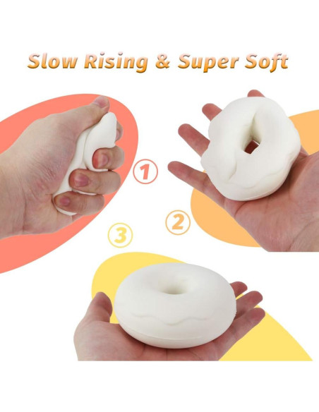 Kit de Squishies Pintables LovesTown - 6 Piezas de Comida