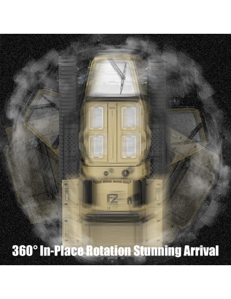 Tanque RC Crawler GUANGDONG 1:16 10KM/H 4WD Off-Road