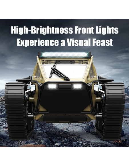 Tanque RC Crawler GUANGDONG 1:16 10KM/H 4WD Off-Road