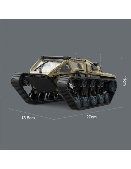 Tanque RC Crawler GUANGDONG 1:16 10KM/H 4WD Off-Road