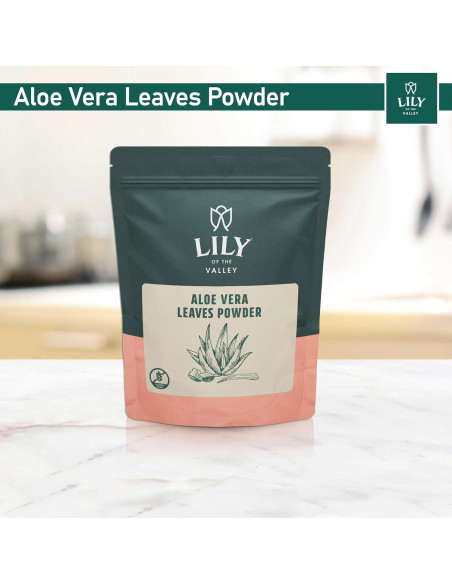 Polvo de Aloe Vera LIRIO DEL VALLE 226g - Natural y Vegano