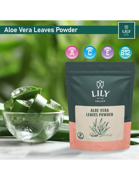 Polvo de Aloe Vera LIRIO DEL VALLE 226g - Natural y Vegano
