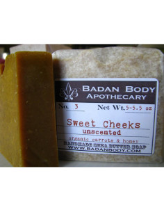 Jabón Orgánico de Manteca de Karité Badan 142 g con Zanahoria y Miel 2