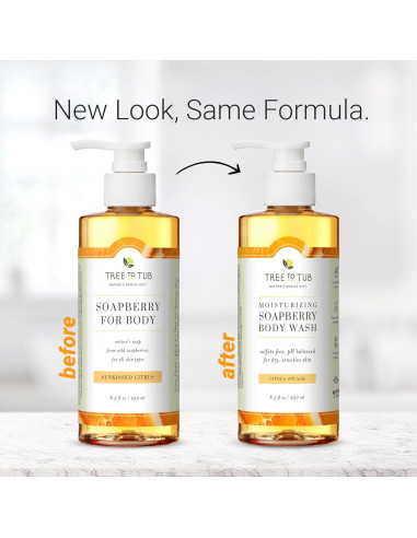 Jabón Corporal Hidratante Tree to Tub 250ml Cítricos Piel Seca