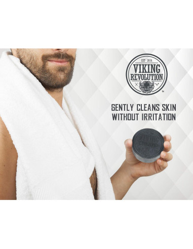 Jabón Limpiador Facial y Corporal Viking Revolution 200g