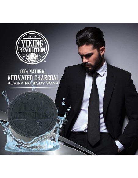 Jabón Limpiador Facial y Corporal Viking Revolution 200g Jabón Limpiador Facial y Corporal Viking Revolution 200g