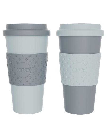 Set de 2 Tazas de Viaje Copco Acadia 0.47L Doble Pared