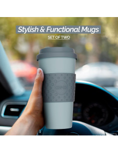 Set de 2 Tazas de Viaje Copco Acadia 0.47L Doble Pared 2