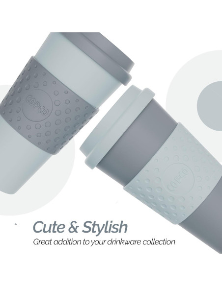 Set de 2 Tazas de Viaje Copco Acadia 0.47L Doble Pared