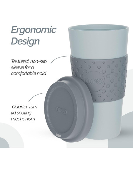 Set de 2 Tazas de Viaje Copco Acadia 0.47L Doble Pared