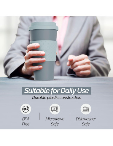 Set de 2 Tazas de Viaje Copco Acadia 0.47L Doble Pared