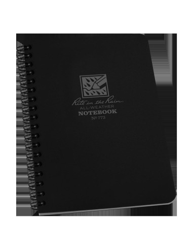 Cuaderno Espiral Impermeable Rite in the Rain 11.75x17.78cm Negro