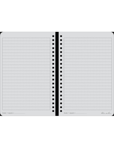 Cuaderno Espiral Impermeable Rite in the Rain 11.75x17.78cm Negro