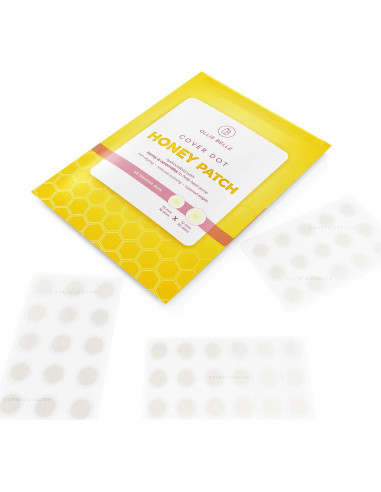 Parche de Acné Hydrocolloid Ollie Belle con Miel 48 Puntos