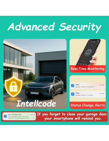 Control Remoto Inteligente WiFi Datonten para Garaje 1PACK