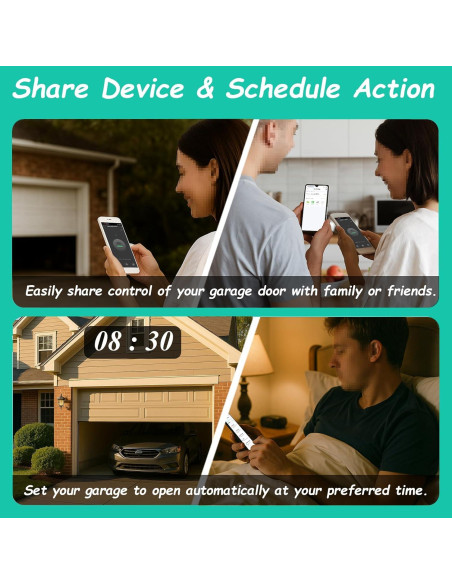 Control Remoto Inteligente WiFi Datonten para Garaje 1PACK