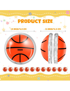 50 Yoyos de Baloncesto Liliful para Niños - Regalos de Cumpleaños 2
