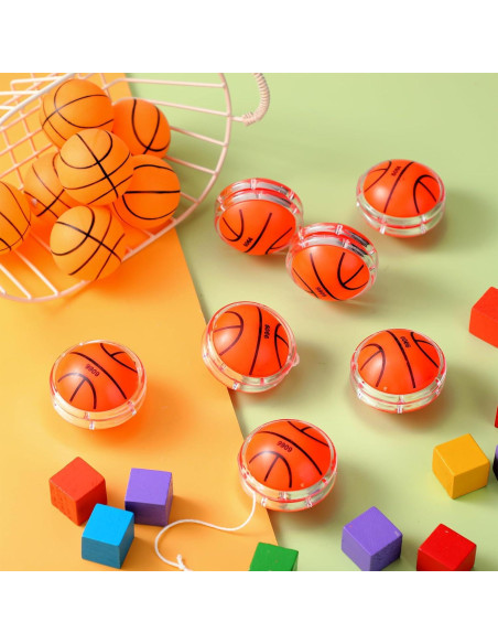 50 Yoyos de Baloncesto Liliful para Niños - Regalos de Cumpleaños
