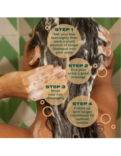 Acondicionador para Cuero Cabelludo The Body Shop Jengibre 248 ml 2