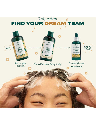 Acondicionador para Cuero Cabelludo The Body Shop Jengibre 248 ml