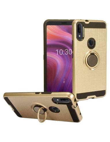 Funda Híbrida con Soporte de Anillo CELZEN para Alcatel 3V