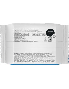 Toallitas Desmaquillantes Amazon Basics Sin Fragancia 25 Unidades 2