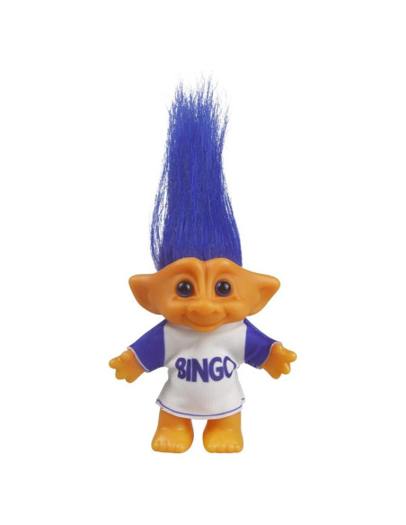 Muñeco Troll Vintage Azul 19.05 cm para Colección y Manualidades