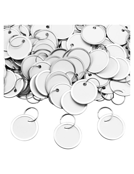 Etiquetas de Llave Koorito 60 Piezas Redondas 3.1 cm