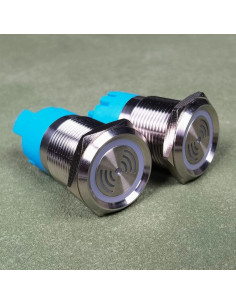 2 Piezas Luz de Alarma LED Roja Intermitente 12V Gebildet 2