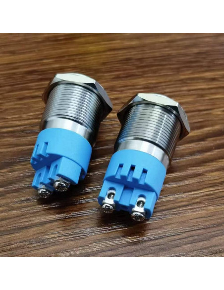 2 Piezas Luz de Alarma LED Roja Intermitente 12V Gebildet