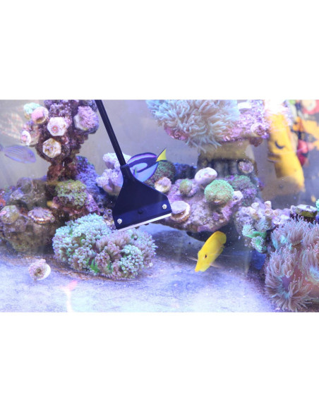 Limpiador de Acuario QANVEE 66 cm con 10 Cuchillas Inoxidable