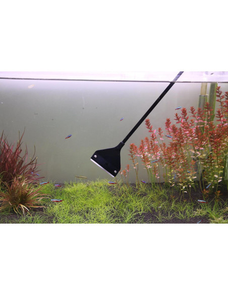 Limpiador de Acuario QANVEE 66 cm con 10 Cuchillas Inoxidable