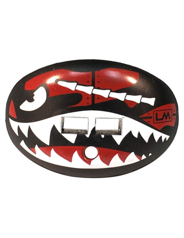 Guardia Bucal Loudmouth Tigre Volador para Fútbol Adultos y Jóvenes