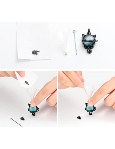 Collar de cremación XSMZB de piedra lunar para cenizas