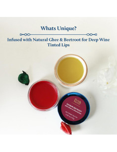 Tinte Labial Natural Blue Nectar Remolacha 10g Hidratante 2