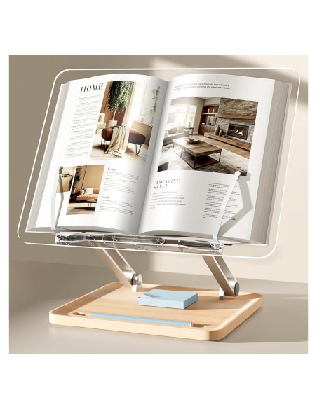 Soporte de Libro Acrílico Ajustable UPERGO BG-4B 1.4kg