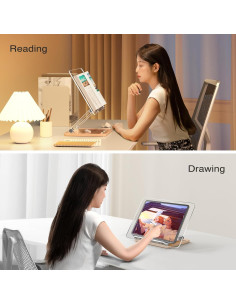 Soporte de Libro Acrílico Ajustable UPERGO BG-4B 1.4kg 2