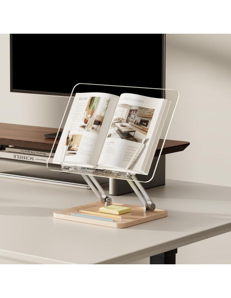 Soporte de Libro Acrílico Ajustable UPERGO BG-4B 1.4kg