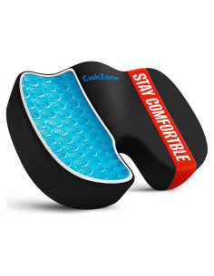 Cojín de Espuma Viscoelástica CushZone Grande con Gel Refrigerante