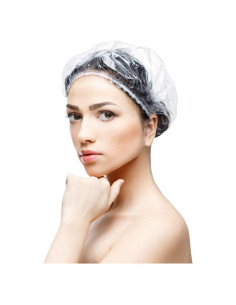 30 Gorras de Ducha Desechables AIDIQIU Impermeables 52cm