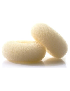 Fabricador de moño NICEMOVIC 2 piezas Beige para cabello corto