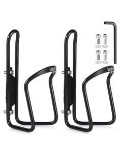Soportes para Botellas de Agua USHAKE de Aluminio - Paquete de 2