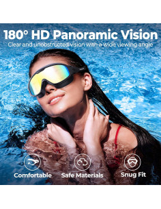 Gafas de natación VegoVia Adultas 180 Anti-vaho UV 2