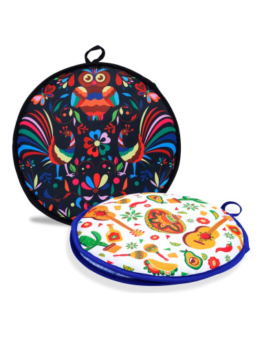 Calentador de Tortillas Eichzer 30 cm 2 Pcs Aislante Microondas