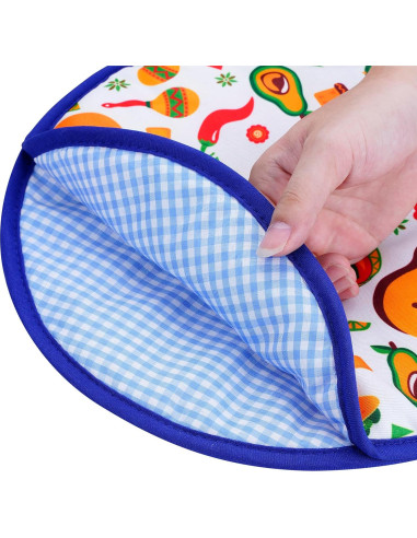 Calentador de Tortillas Eichzer 30 cm 2 Pcs Aislante Microondas